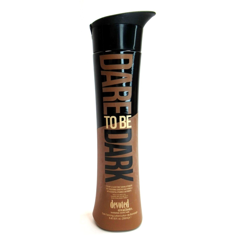 Devoted Creations Dare to be Dark Tanning Lotion Optimizer 8.45oz Sensitive Skin